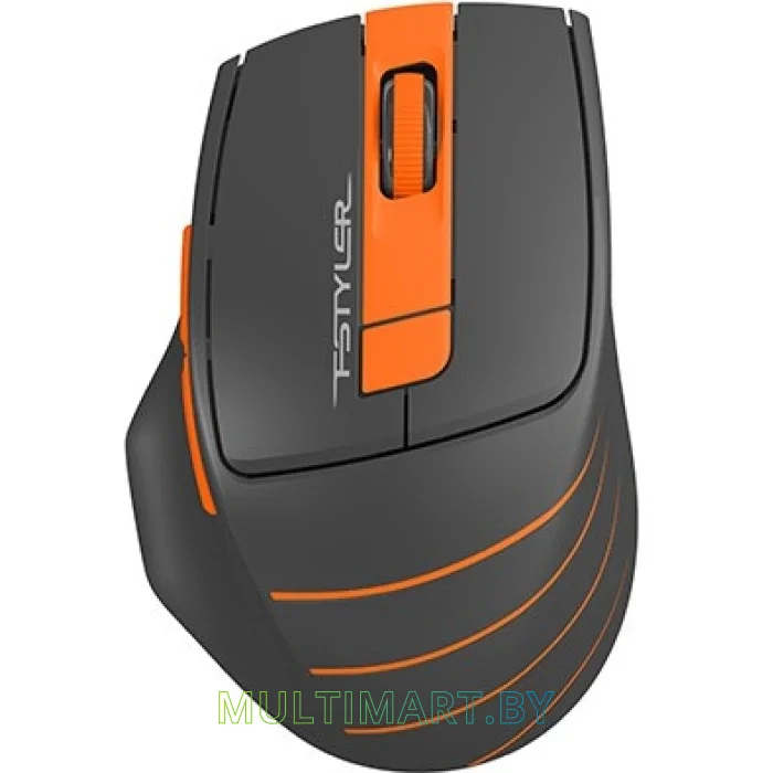Мышь A4Tech Fstyler FG30 (серый/оранжевый)